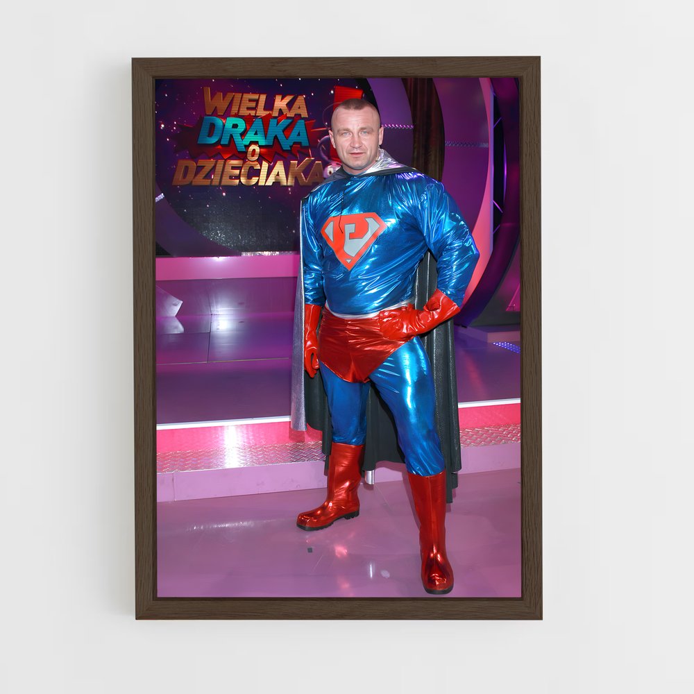 Poster Superman Pudzianowski – affiche Powerlifting (vue 5)